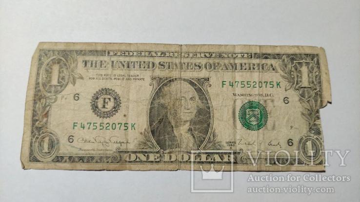 Один Доллар 1998 год One dollar