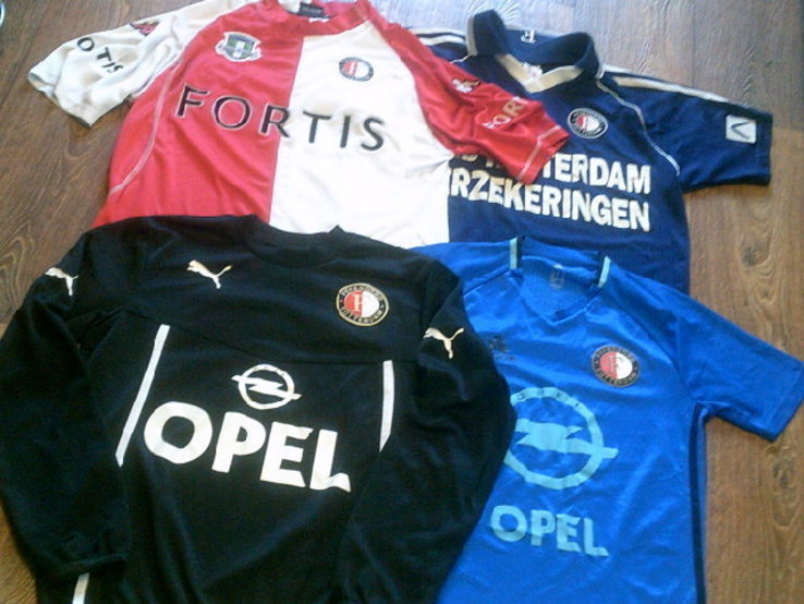 Feyenoord (Rotterdam) - футболки 4 шт.разм.М, numer zdjęcia 3