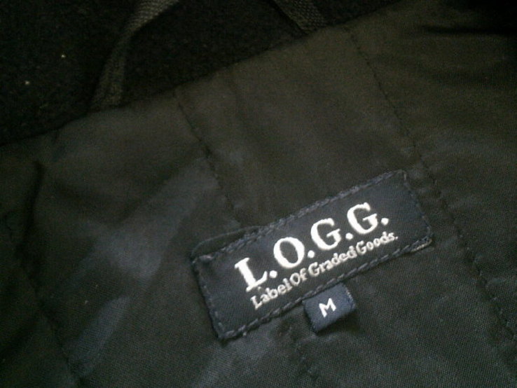 L.O.G.G. (Usa) - фирменная черная куртка разм.М, фото №8