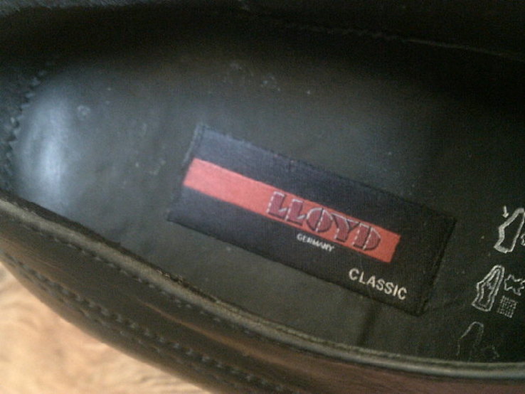 LLoyd (Германия) - фирменные туфли разм.46(стелька 31см.), фото №9