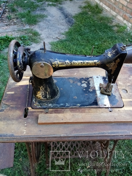 Швейная машинка Зингер ножная 1906 года, фото №10