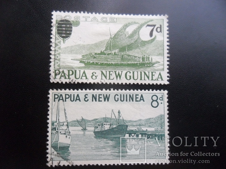 Корабли. Папуа Новая Гвинея. Парусники. гаш
