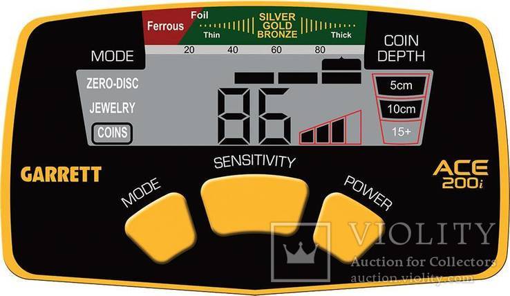 Металлоискатель Garrett Ace 200i, фото №3