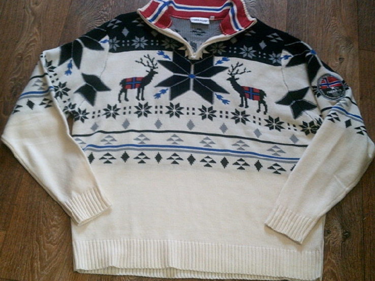 Nebulus - фирменный стильный теплый свитер разм.XXL, photo number 5