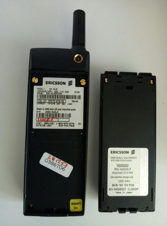Телефон Ericsson DH618, фото №3