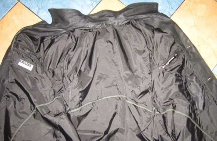 Большая кожаная мужская куртка ANGELO LITRICO (C&amp;A). Италия. Лот 856, фото №6