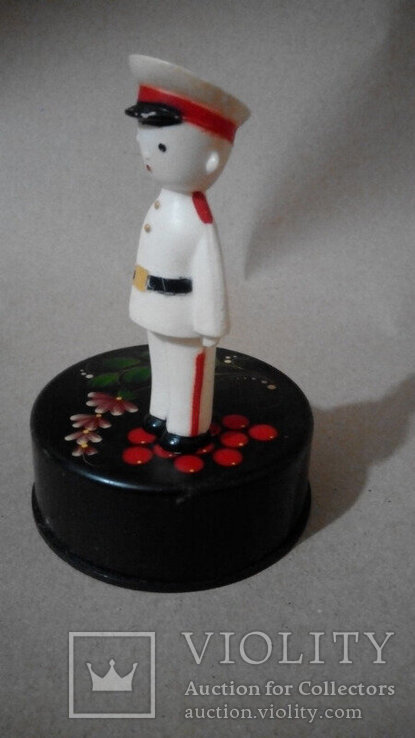 Суворовська кадетська статуетка 7,3см іграшка СРСР, фото №6
