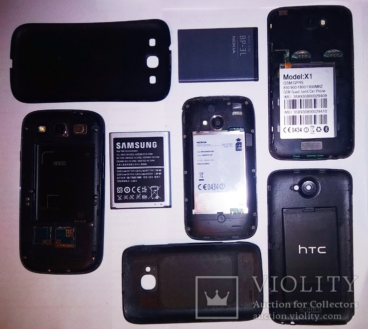 Смартфон Samsung SIII I9300, Nokia Lumia 710, мобильный HTC X1 (торг), фото №2