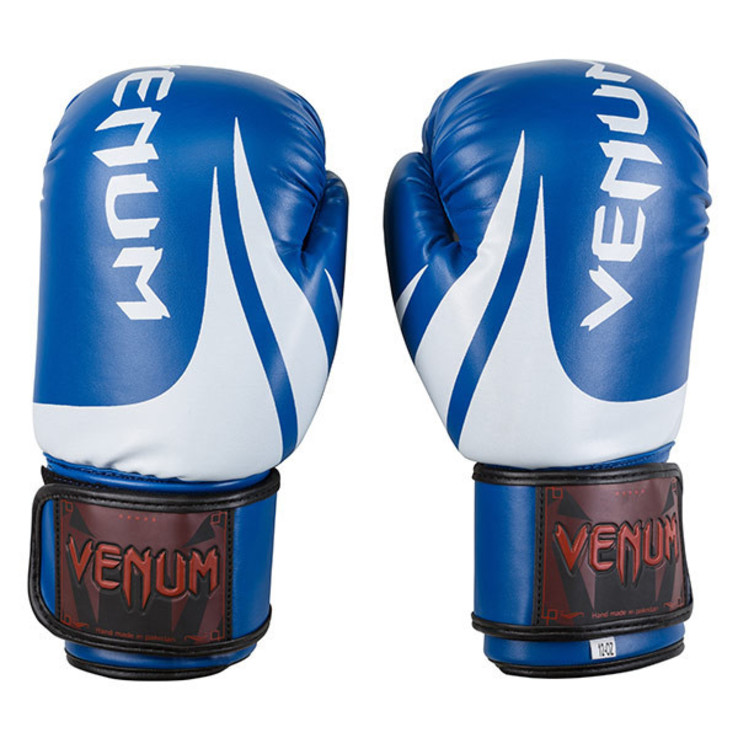 Боксерские перчатки Venum, DX, 8oz синий, фото №2