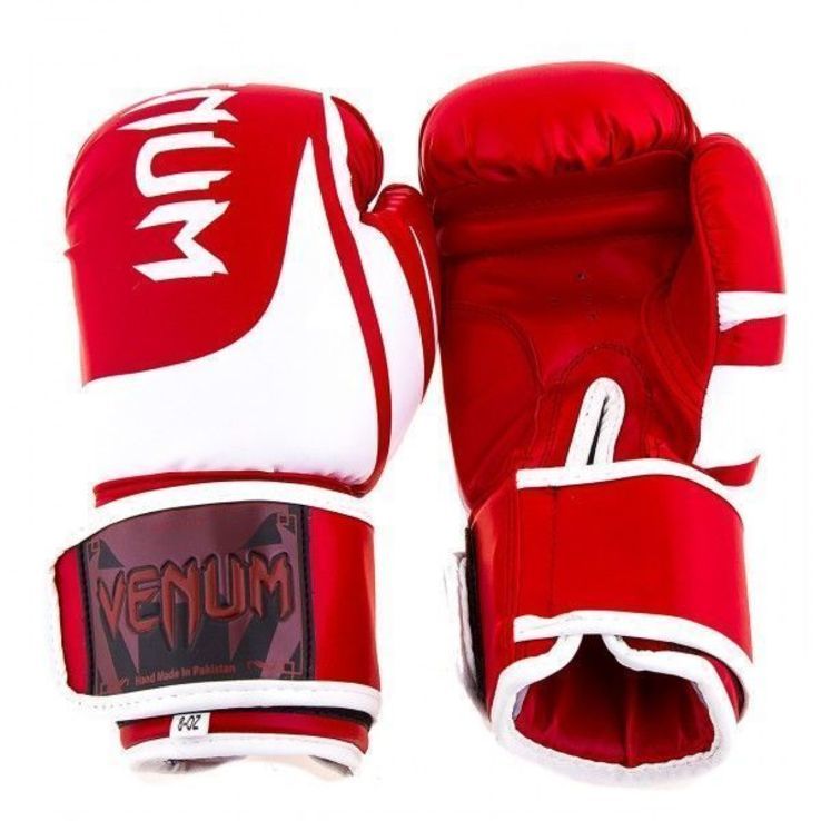 Боксерские перчатки Venum, DX, красный, фото №3