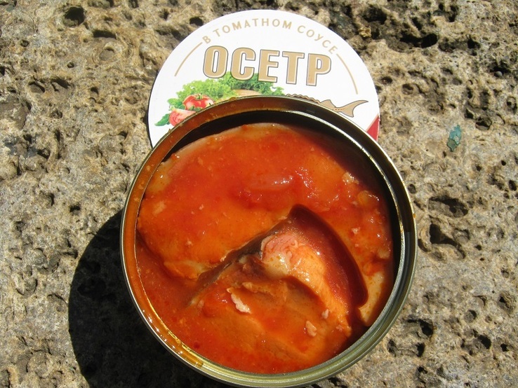 Осетр в томатном соусе, фото №5