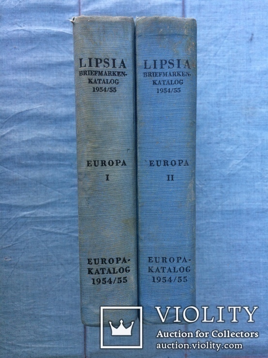 Каталог почтовых марок Lipsia Europa 1954/55 В двух томах, фото №4