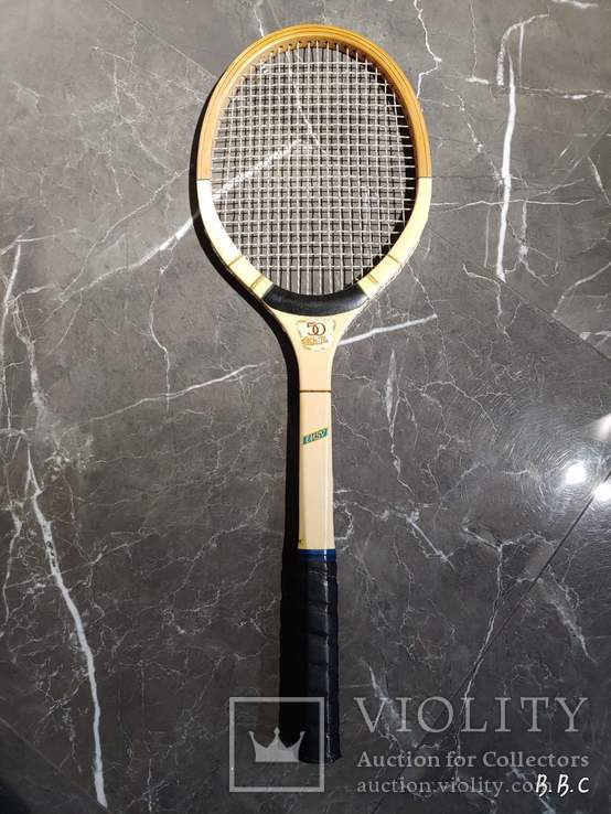 Теннисная ракетка новая Made in USSR ENSV #14, фото №2