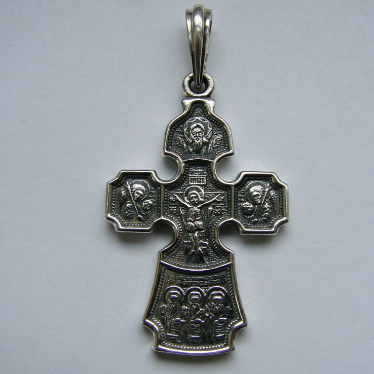 Православный серебряный (925) крест. (2), фото №2