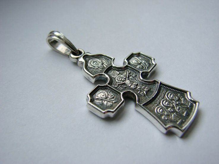 Православный серебряный (925) крест. (2), фото №5