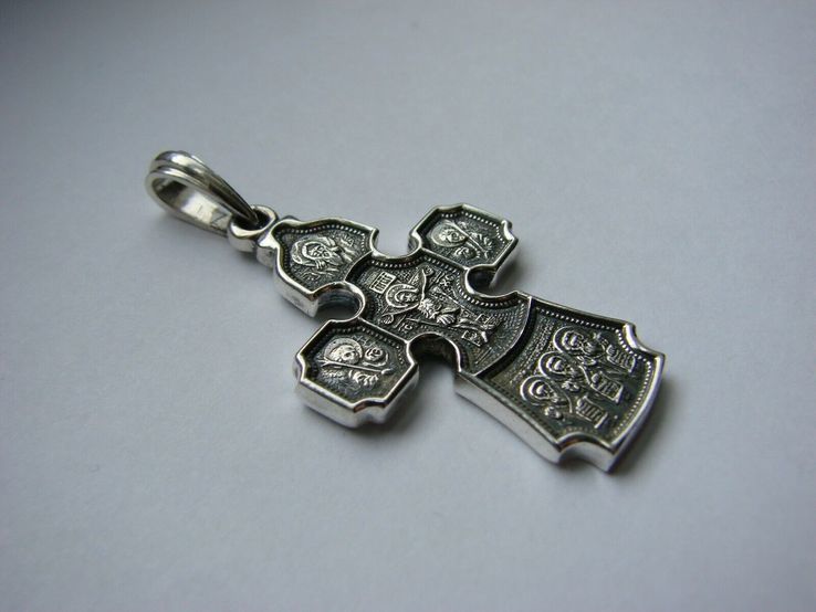 Православный серебряный (925) крест. (2), фото №8