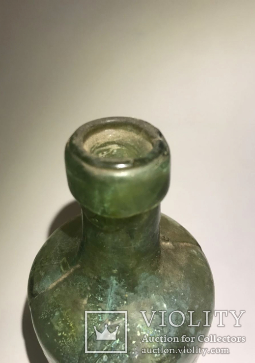 Бутылка 1800-е Киев Э.Неметти Минеральная вода., фото №5