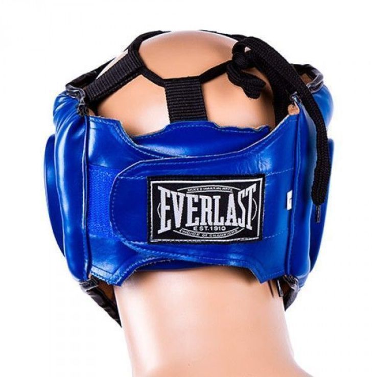Шлем Everlast, маска, синий, фото №3