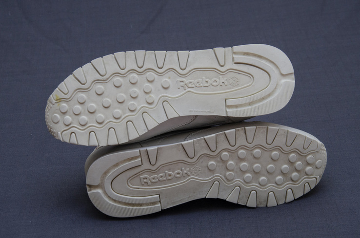 Кожаные кроссовки Reebok Classic. Стелька 25,5 см, фото №9