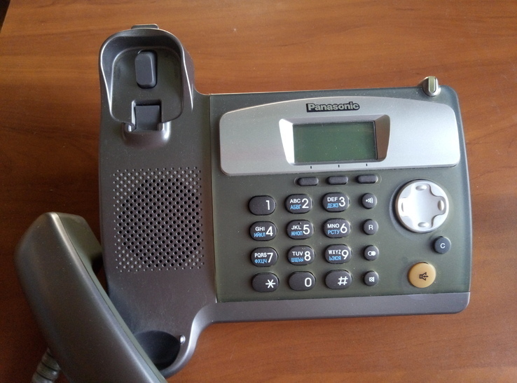 Радиотелефон Panasonic KX-TCD530 RUM (трубка+база), фото №3