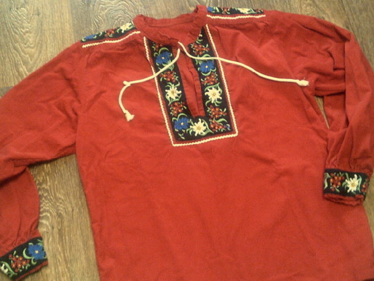 Эдельвейс - фирменная вышиванка рубашка, numer zdjęcia 9