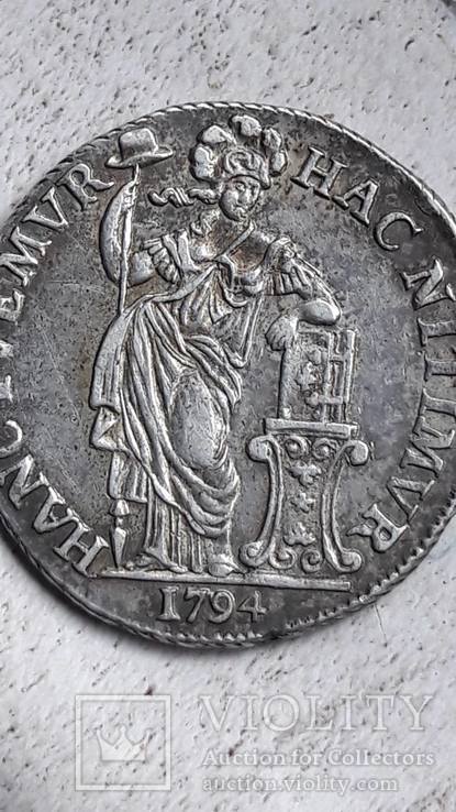 3 гульдена 1794г серебро, фото №9