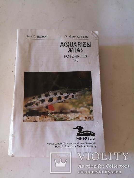 Книга аквариум рыбки  Baensch Aquarium Atlas Photo Index 1-5, фото №2