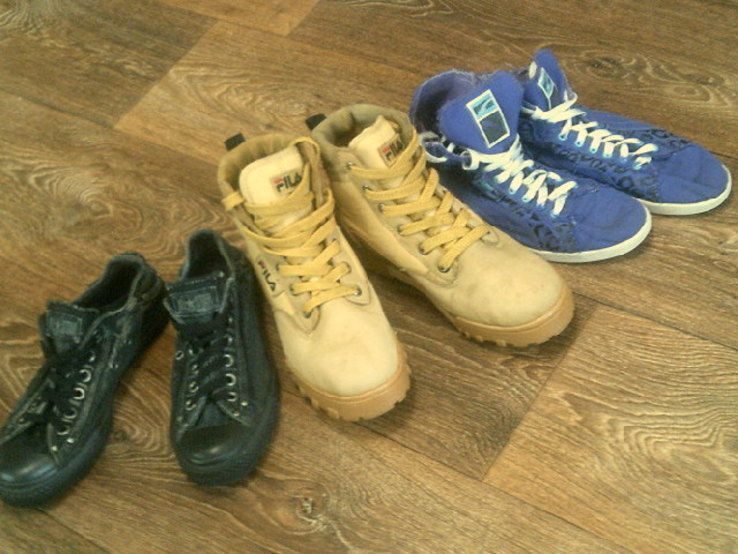 Fila,Puma,Converse - ботинки,кроссовки,кеды разм.37-38, фото №3