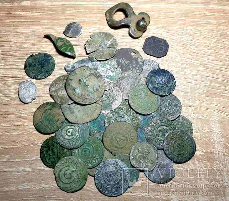 Средневековые монеты 1500 - 1700 гг.