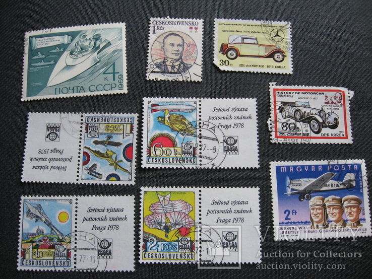 Лот  марок,разных стран мира  36 шт, фото №4