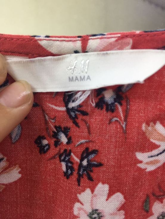 Платье в цветы H&amp;M MAMA, фото №4