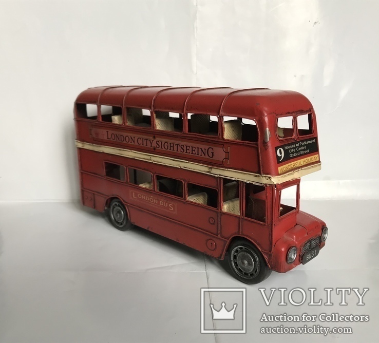 Лондонський Автобус  30 см, фото №6