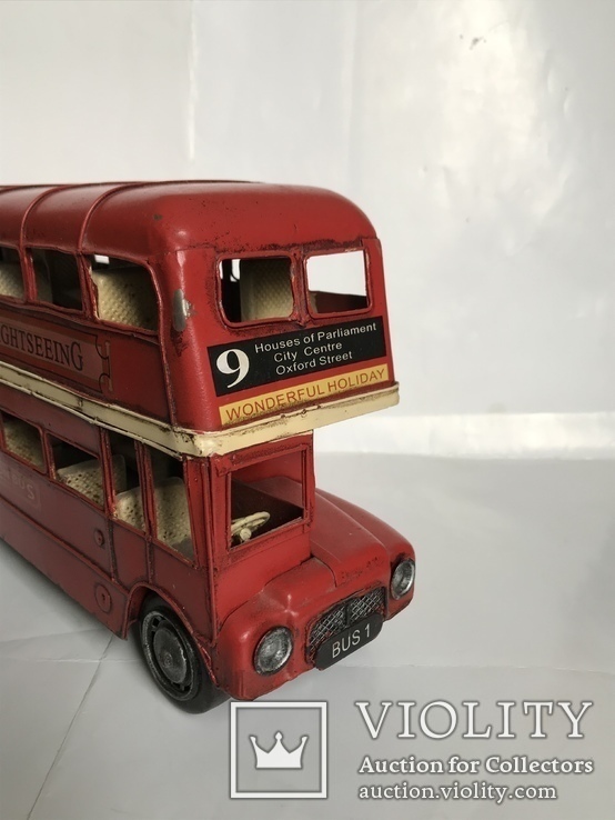 Лондонський Автобус  30 см, фото №7