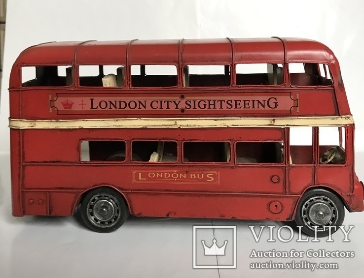 Лондонський Автобус  30 см, фото №8