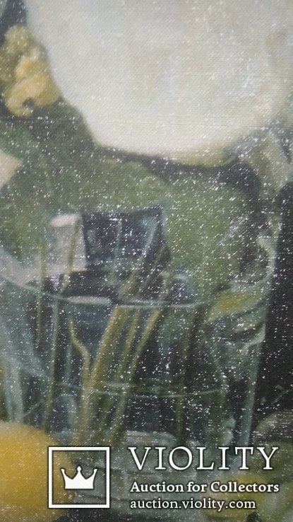 Хруцкий, "Натюрморт", репродукция на ткани, фото №3