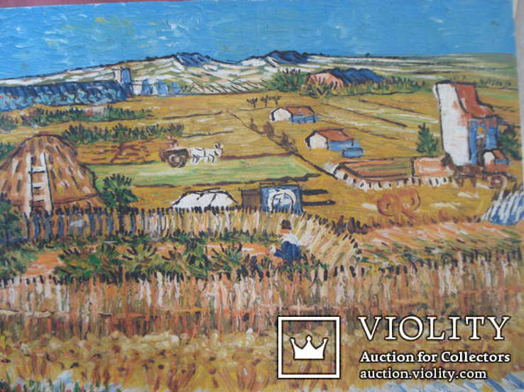 Vincent van Gogh Harvest. Copy., photo number 4