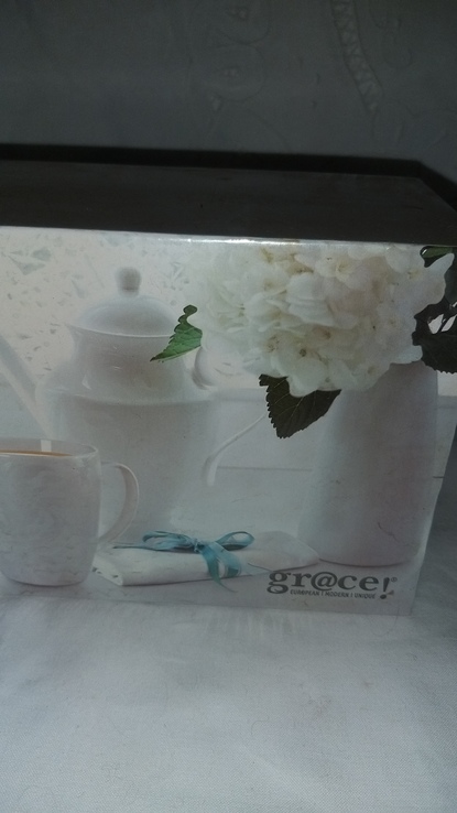 Чай Грейс + чашка  белая, фото №2