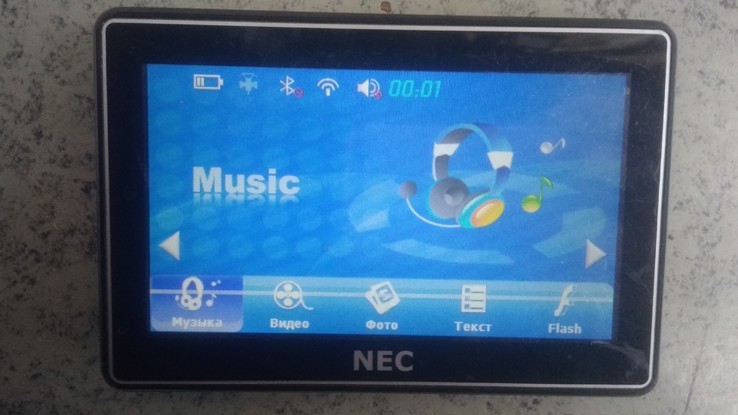GPS навигатор NEC 500B
