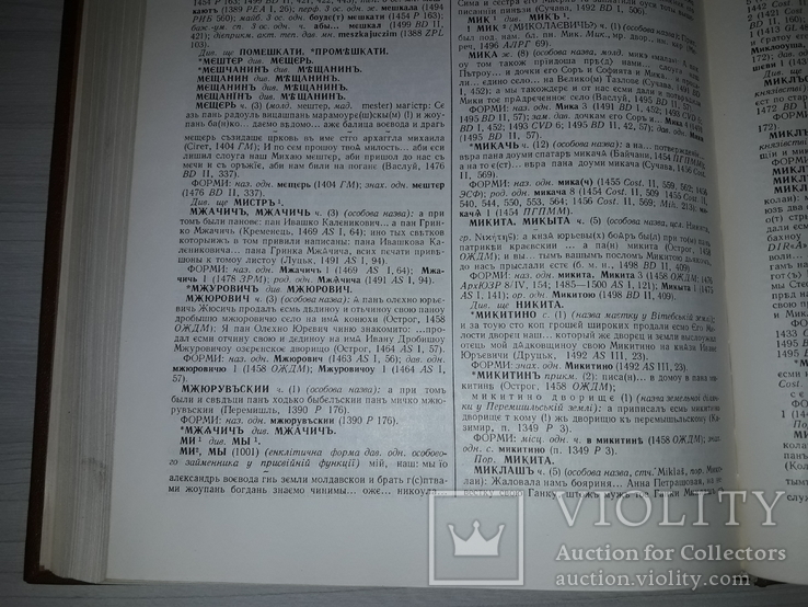 Словник староукраїнської мови 14-15 ст. в 2 томах 1977, фото №10