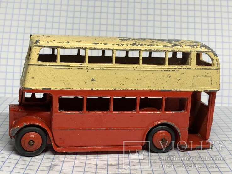  Dinky  1938-1947 AEC double decker bus No 29c.(8), фото №2