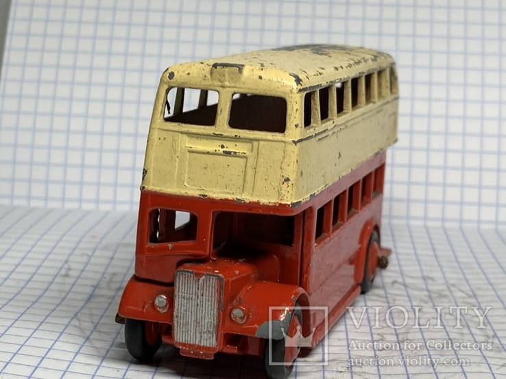  Dinky  1938-1947 AEC double decker bus No 29c.(8), фото №3