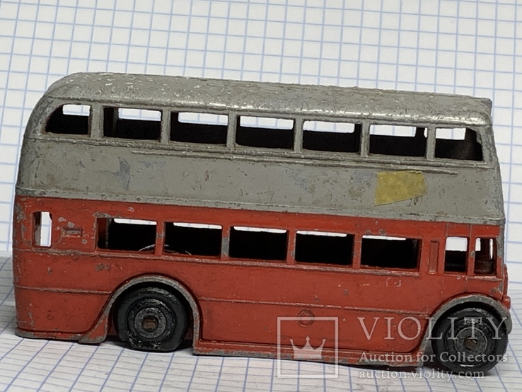 Dinky  1938-1947 AEC double decker bus No 29c.(9), фото №3