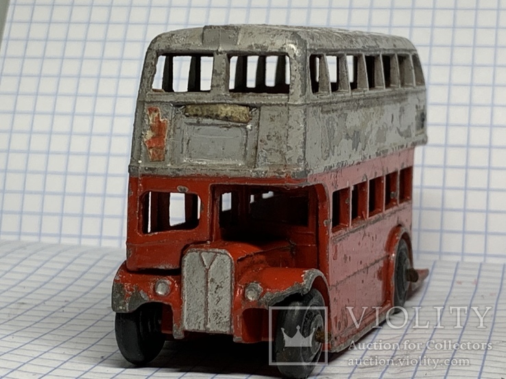 Dinky  1938-1947 AEC double decker bus No 29c.(9), фото №5