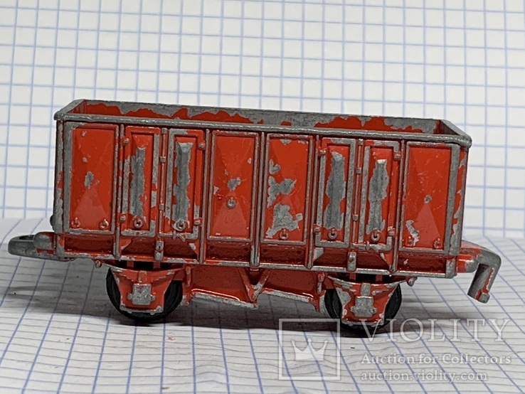 Dinky Toys 784 Speedwheels GER Goods Train carriage.(2), фото №3