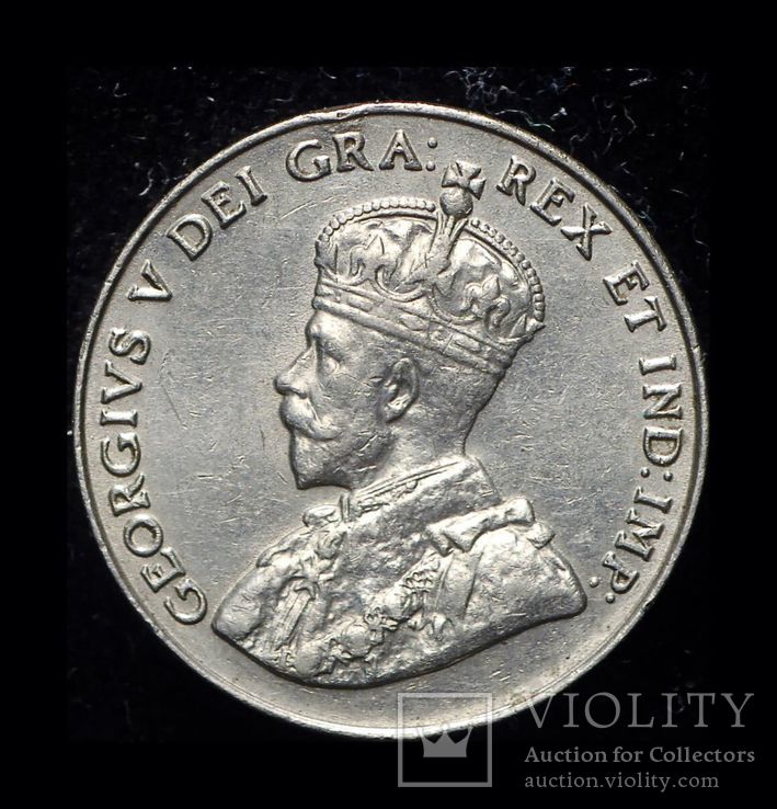 Канада 5 центов 1932 aUnc