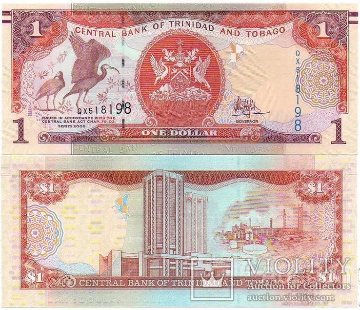 Trinidad Тринидад и Тобаго - 1 Dollar 2006 / 2017 Pick 46A(2)