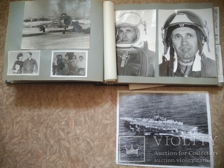 Архив летчика истребителя, дворец Амина после штурма, авианосец CV 61, Рэнджер. ц, фото №2