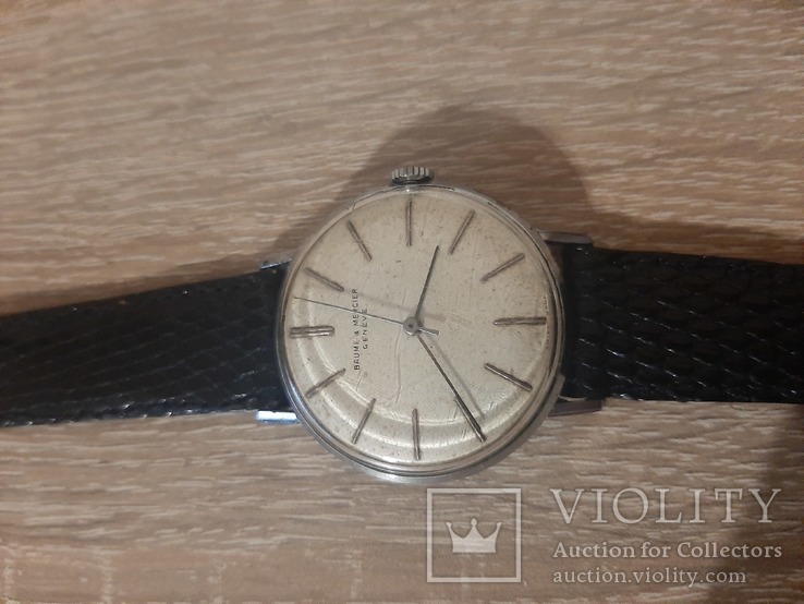 39.Baume &amp; Mercier - старовинний наручний годинник приблизно 1950-х років, фото №2