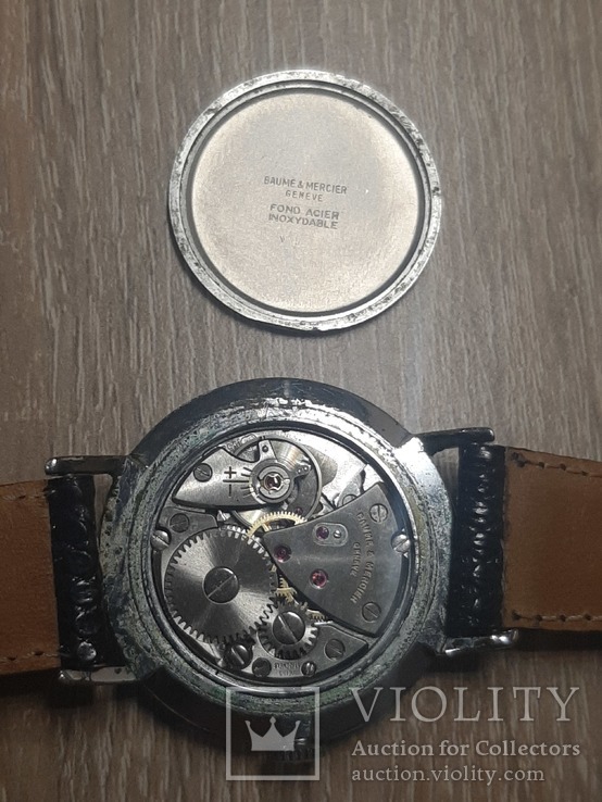39.Baume &amp; Mercier - старовинний наручний годинник приблизно 1950-х років, фото №12