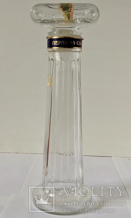 Бутылка от коньяка Перлина Салгіра, фото №2
